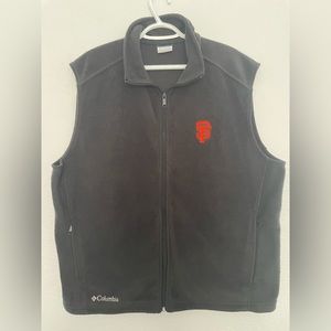 EUC Colombia Vest with SF Giants logo embroidered sz. XL